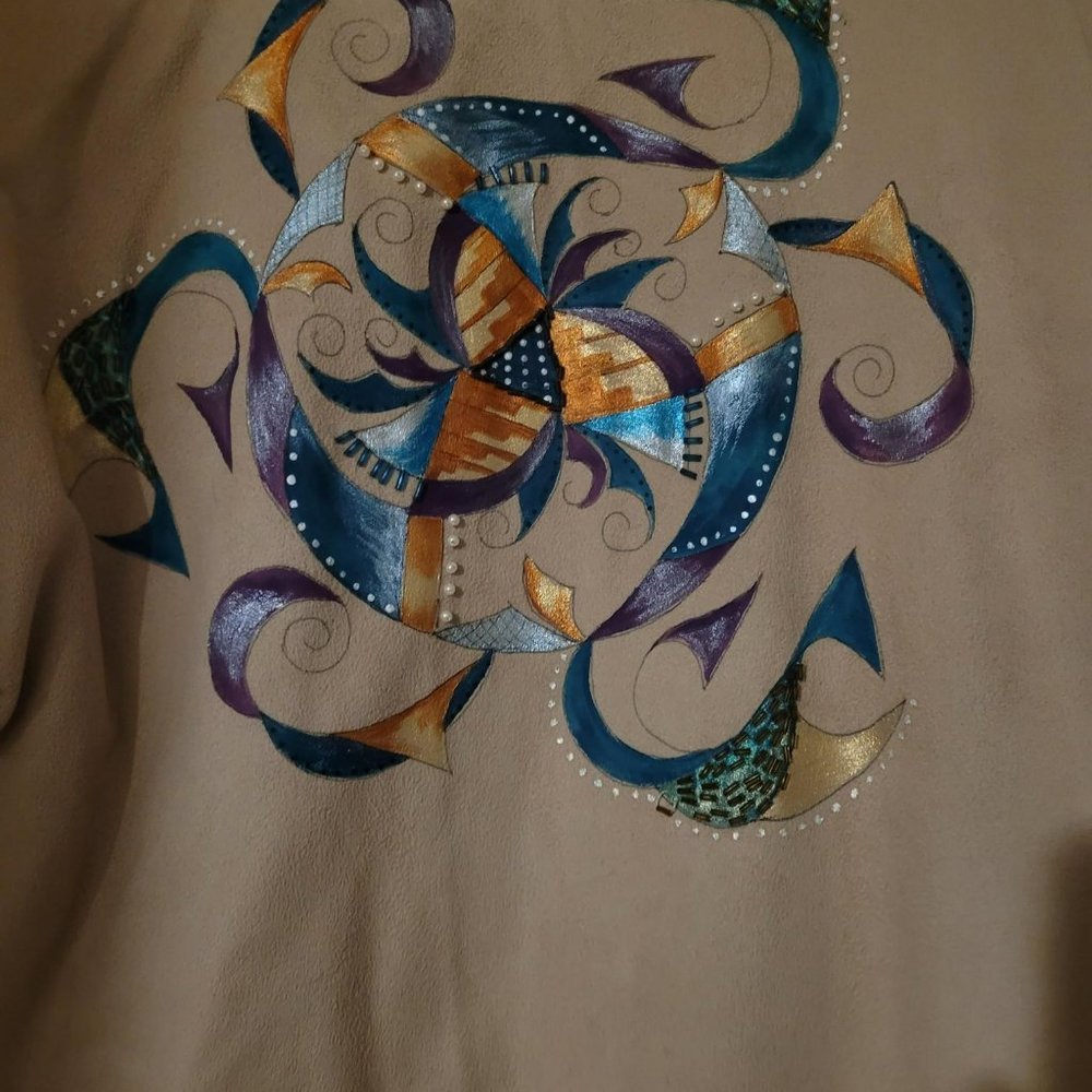 Hand Painted Jacket - image 3
